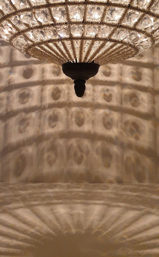 Grote Zeldzame Empire Stijl Kasbah Hanglamp Kristal – Hanglampen, Metal, Crystal (photo 9 of 26)