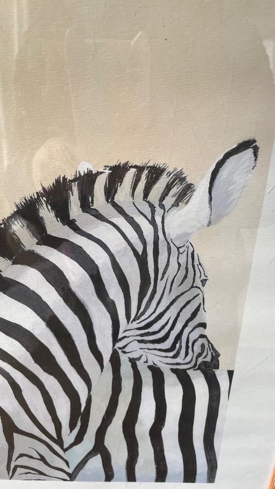 Image 1 of TABLE 2 Vintage Zebras