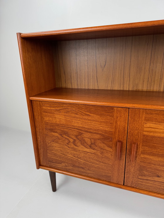 Image 1 of Libreria/mobile bar in teak danese: eleganza compatta di metà secolo