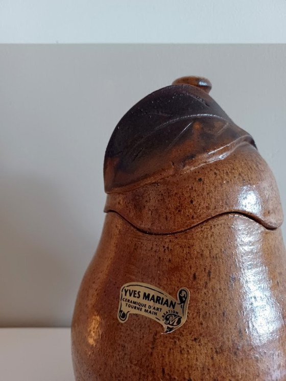 Image 1 of Céramiques vintage tournées à la main par Yves Marian - France années 60-70