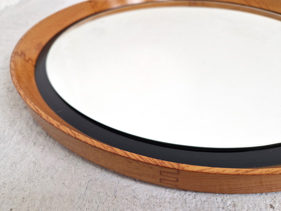 Image 1 of Specchio vintage in teak di lusso, anni '60