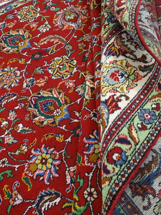 Image 1 of XL-Tabriz - 395 x 302 cm - Laine sur coton - Noué à la main