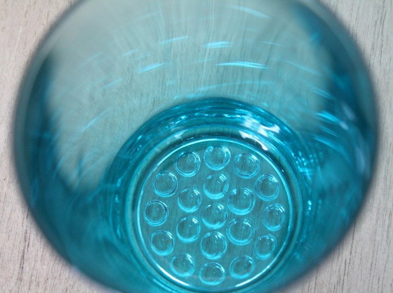 Image 1 of Ravenhead Hobnob turqoise drinking set, jug + glasses, original vintage '60