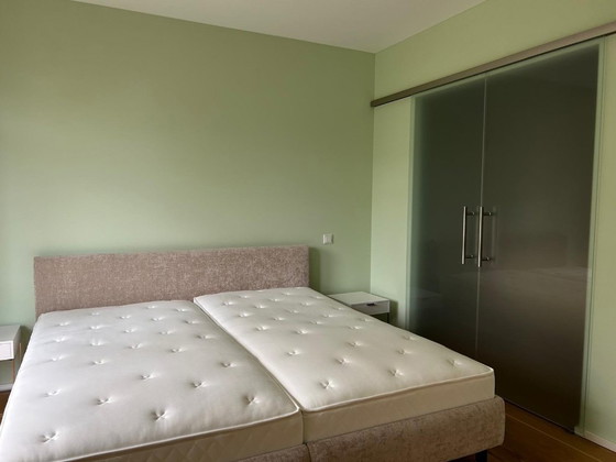 Image 1 of Designer bed by Christine Kröncke + mattresses + slatted frame *like new