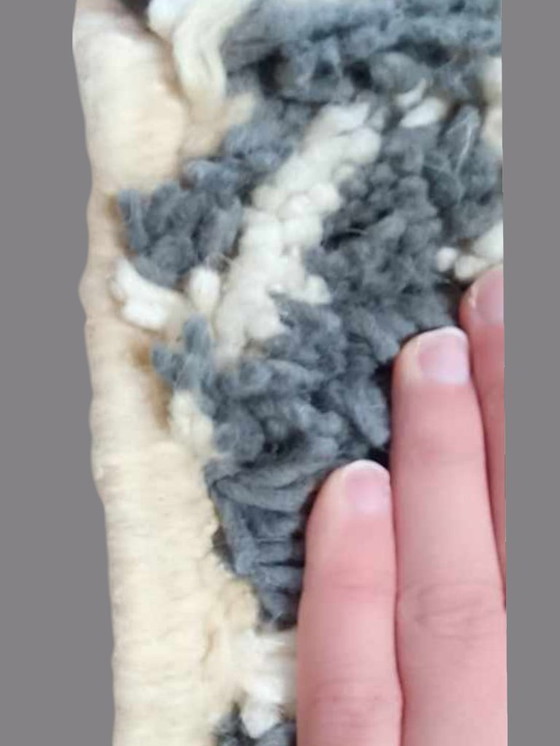 Image 1 of Tapis berbère en laine vierge Tapis marocain - 307 x 213 cm 300 x 200 m Type B13.2