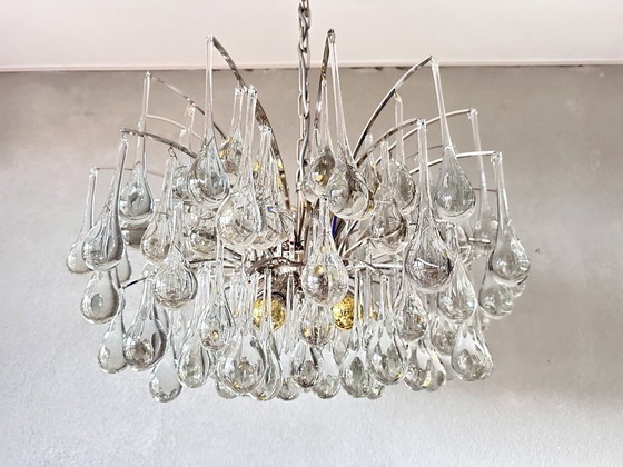 Image 1 of Grande lampadario vintage a goccia di Christoph Palme