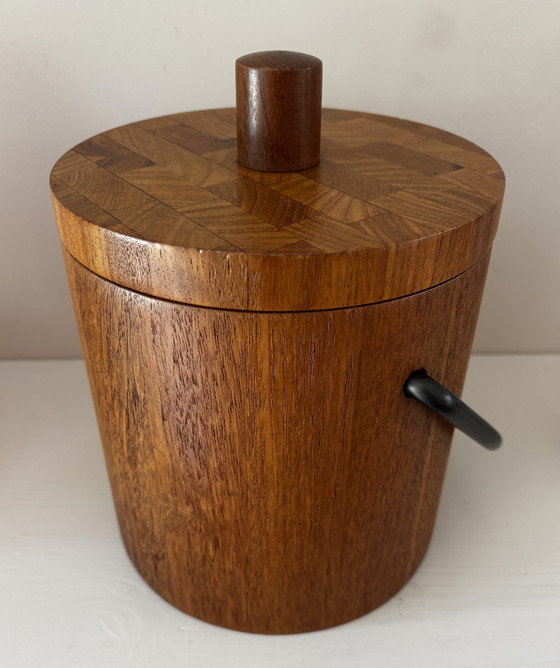 Image 1 of Digsmed design teak ice cube bucket