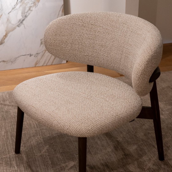Calligaris Oleandro Fauteuils, Set van 2, Textiel, Wit (foto 8 van 8)
