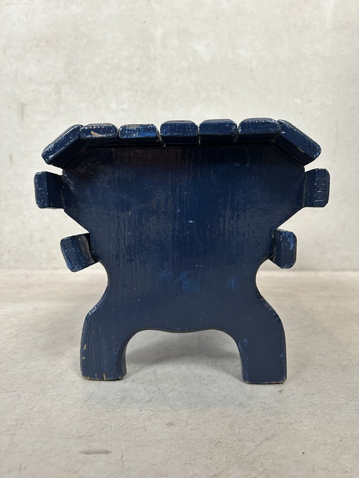 Vintage brutalist stool