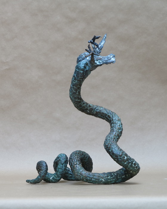 Image 1 of Honere Didden.vie et mort serpent et oiseau