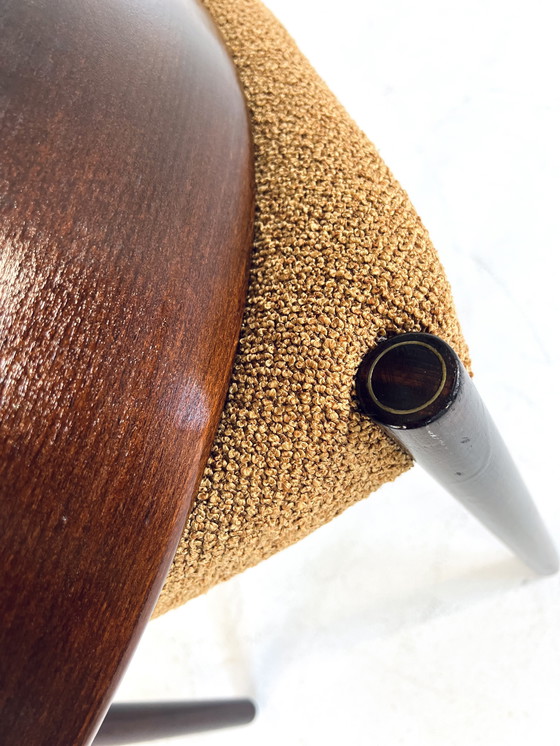 Image 1 of 4x Gerestaureerde Vintage Stoel ‘60