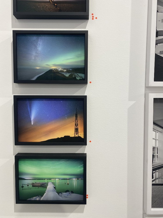 Image 1 of Comète Neowise et ciel étoilé, 20x30cm, édition 3/15