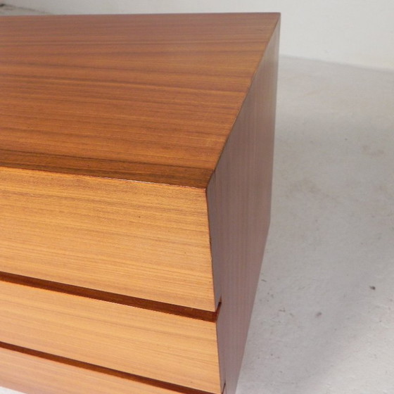 Image 1 of Kommode aus der Mitte des 20. Jahrhunderts mit 6 Schubladen im Stil von Musterring, 1960er Jahre