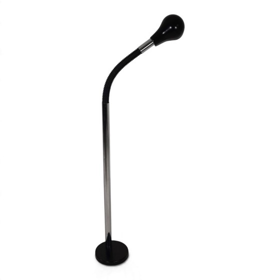 Chrome floor lamp with flexible gooseneck, 1970 – Floor lights (photo 5 of 14)
