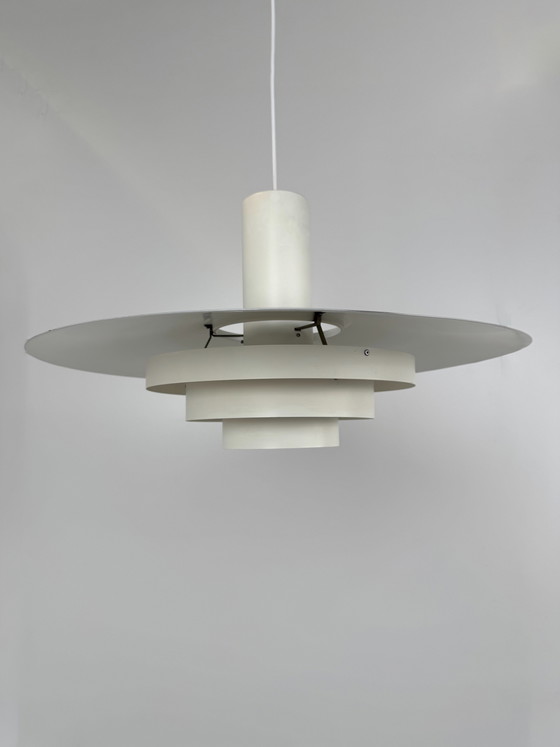 Image 1 of Lampe à Suspension XXL Karlebo par Skaarup & Jespersen pour Fog & Mørup, Danemark, 1970s