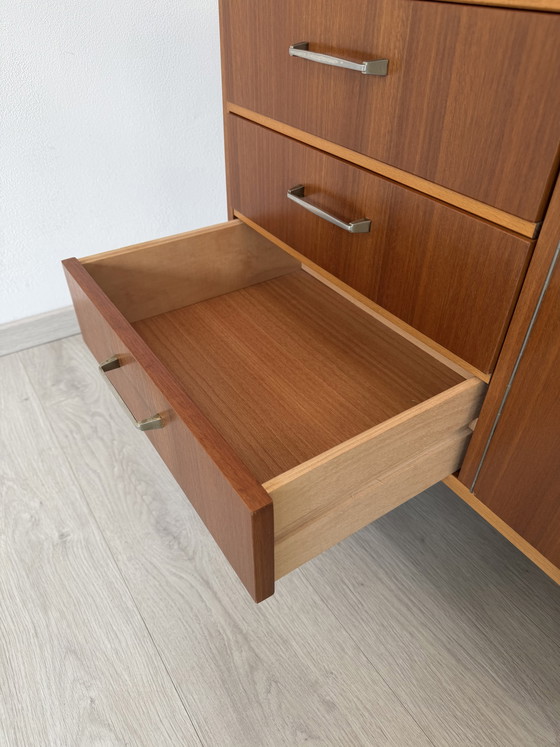 Image 1 of Mid-Century Sideboard / Chest of Drawers 1960s – Walnut – Vintage