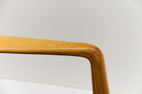 Image 1 of Set di due poltrone e un pouf in stile scandinavo moderno di metà secolo, anni '60