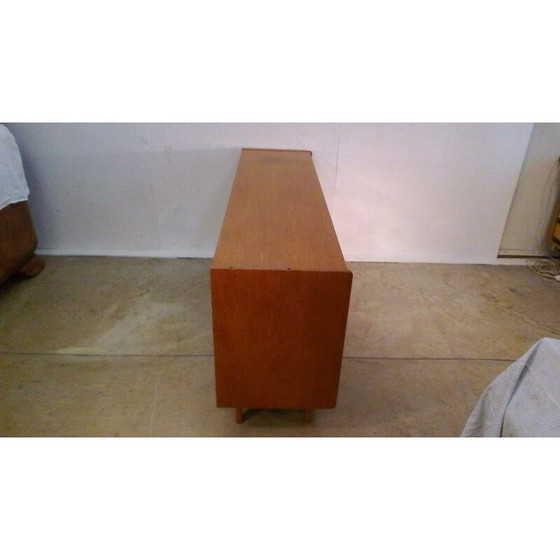 Image 1 of Vintage sideboard by Jiří Jiroutek in oak and plastic 1960s