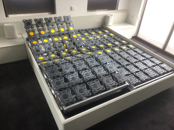 Image 1 of Struttura letto bianca vintage di Interlubke (180x200cm)