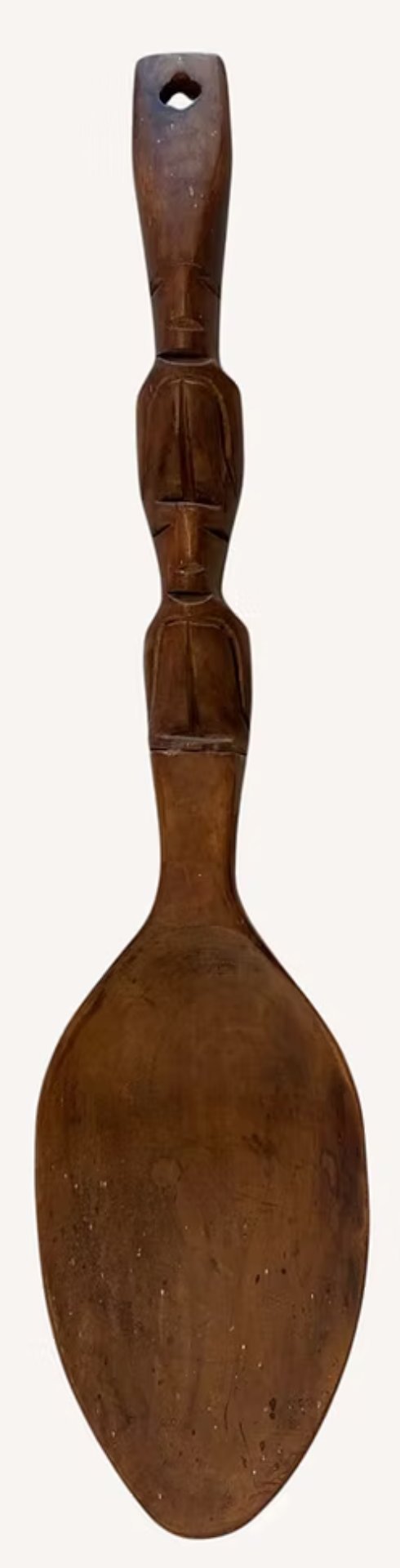 Image 1 of Large vintage wooden wall cutlery set – 51 cm