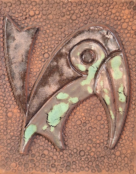 Image 1 of Piastrella da rivestimento in ceramica Lars Bergsten Svezia