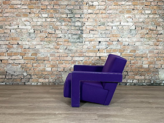 Cassina 637 Utrecht - Tessuto Viola | Gerrit Rietveld – Poltrone, Textile, Wool (photo 4 of 16)
