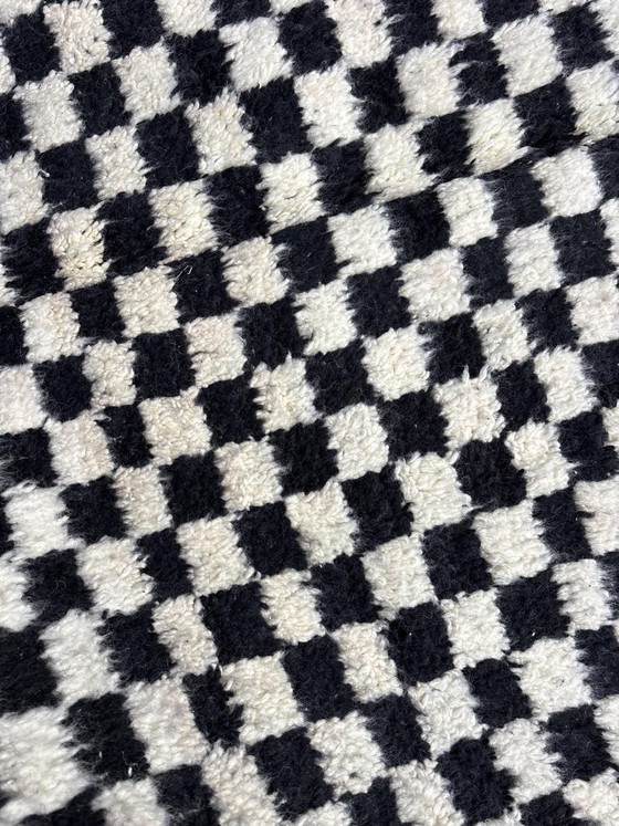 Traditioneller marokkanischer handgeknüpfter Teppich 150/270 cm – Teppiche & Läufer, Wool (photo 3 of 7)