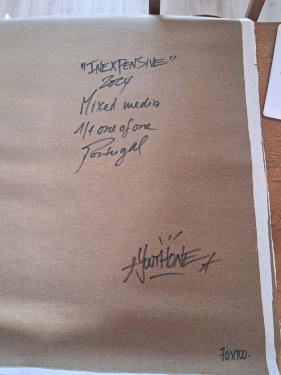 Image 1 of YOUTHONE - Económico - Lienzo de artista