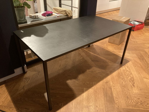Arco Slim in rovere nero (160x90)