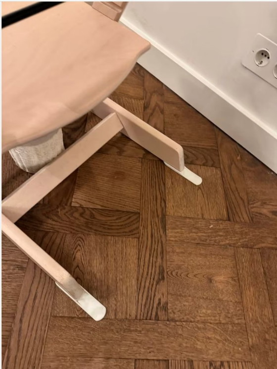 Image 1 of Seggiolone Tripp Trapp + cestino portaoggetti - Bianco