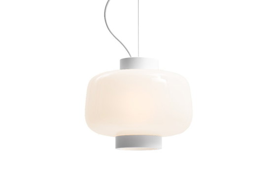 Image 1 of Lampada a sospensione Hem Dusk grande avorio
