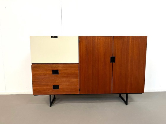 Image 1 of Mid-Century Modern CU09 Teakholz-Japan-Serienschrank von Cees Braakman für Pastoe 1958