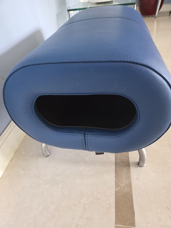 Leolux Solimy Armchairs including ottoman – Leather (photo 4 of 9)