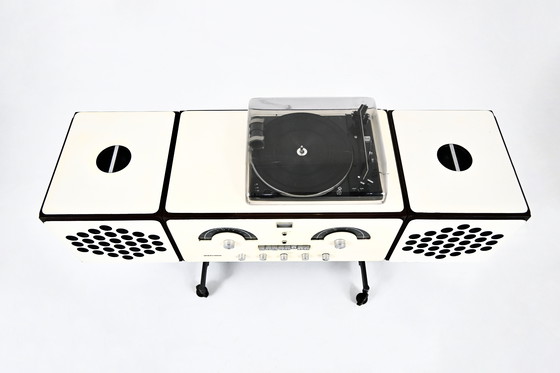 Image 1 of Stereofonische RR-126 Radio van F.lli Castiglioni voor Brionvega, jaren 1960