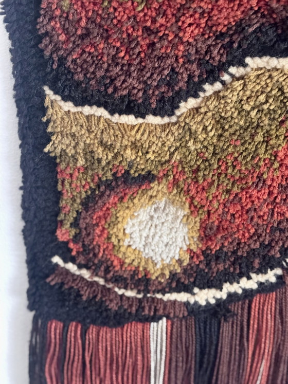 Vintage Seventies Wool Wall Hanging – Wall decoration (photo 3 of 11)