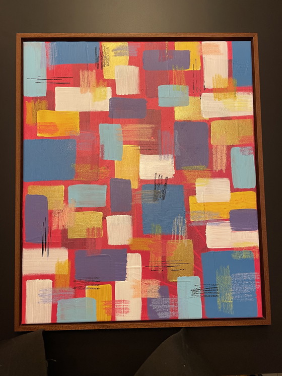 Image 1 of Canvas Acryl blokken