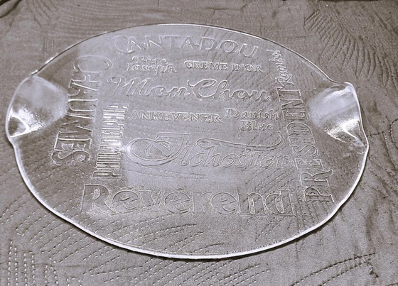 Image 1 of Quesero de cristal Royal Krona – Bengt Edenfalk para Skruf Glasbruk (modelo 2)