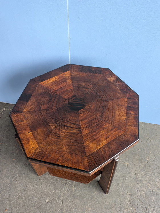 Sidetable Art Deco/ Amsterdamse School – Bijzettafels, Wood (photo 3 of 13)