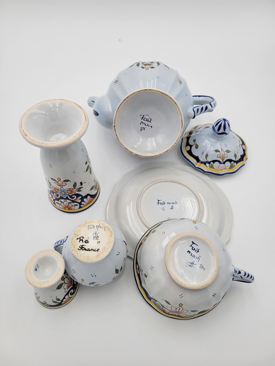 Image 1 of Porcelain Service Made In France