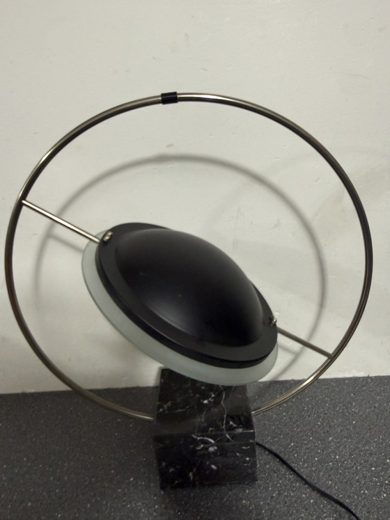 Image 1 of Saturn Table Lamp by Lucien Gau Space Age