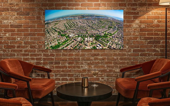 Image 1 of Ámsterdam en Panorama 2020 en Dibond