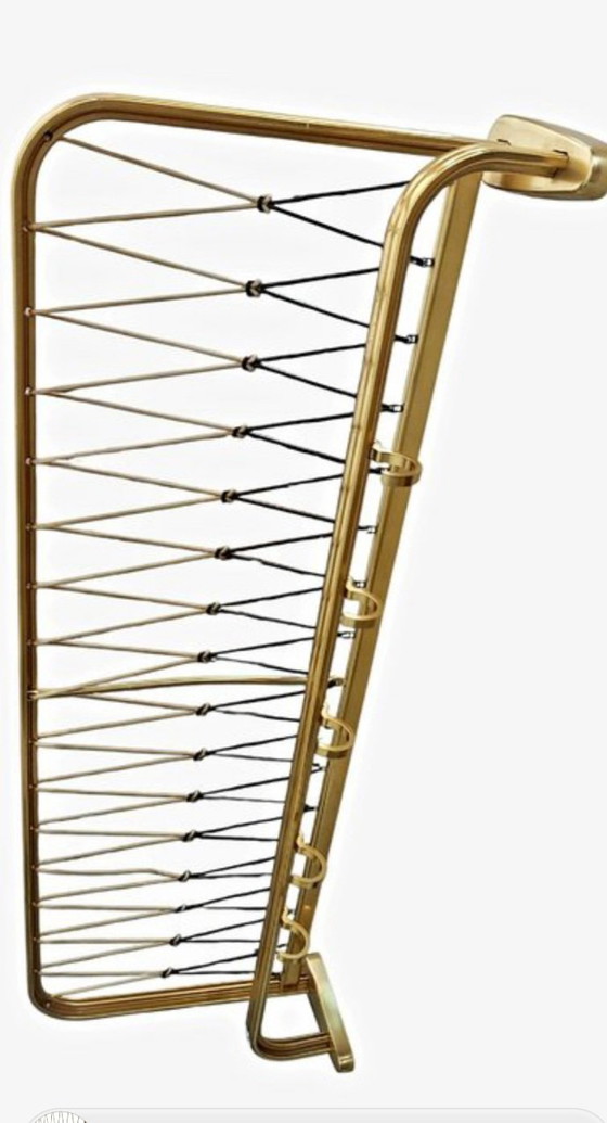 Mid-Century Coat Rack 60s Brushed Aluminum – Aluminium (photo 13 of 15)