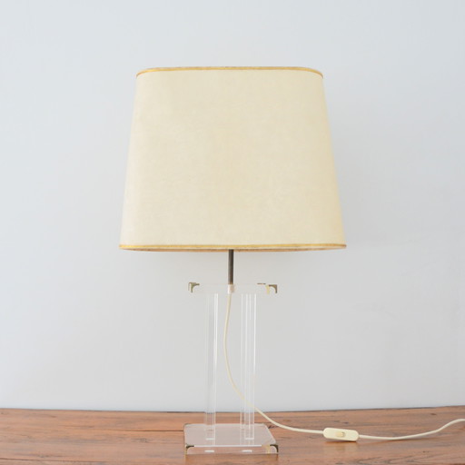 Cristal" table lamp David Lange Vintage 1970s