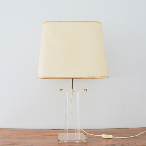 Image 1 of Cristal" table lamp David Lange Vintage 1970s