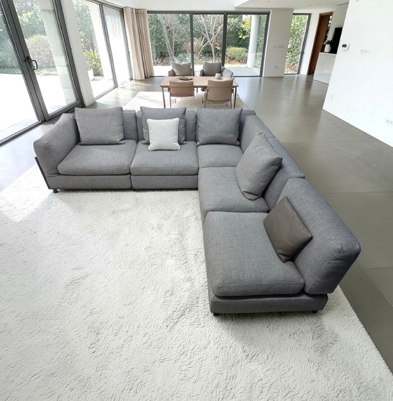 Image 1 of Canapé d'angle modulable Flexform Zeno Antonio Citterio 285cm