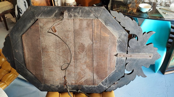 Image 1 of Specchio veneziano in vetro di Murano - XIX secolo