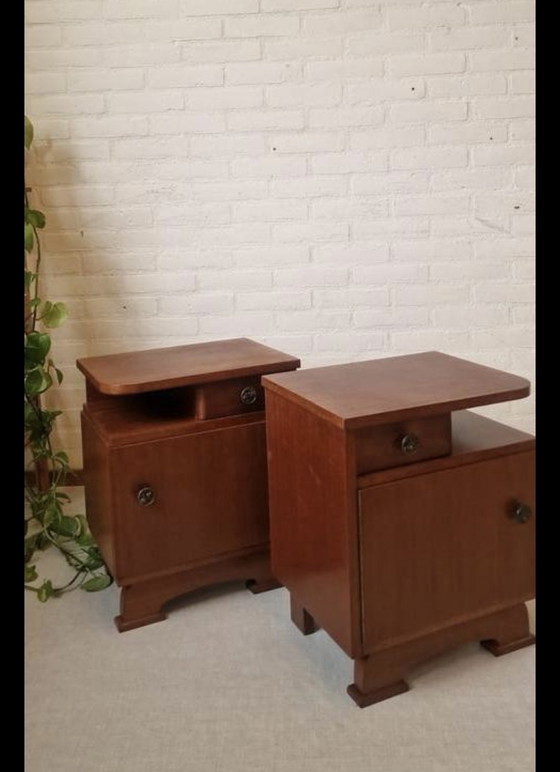 Image 1 of Nachtkastjes jaren 50