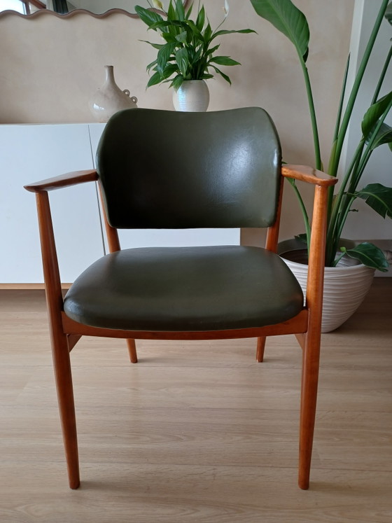 Image 1 of 4 sedie vintage originali del marchio tedesco Spahn Stadtlohn degli anni '50/'60.