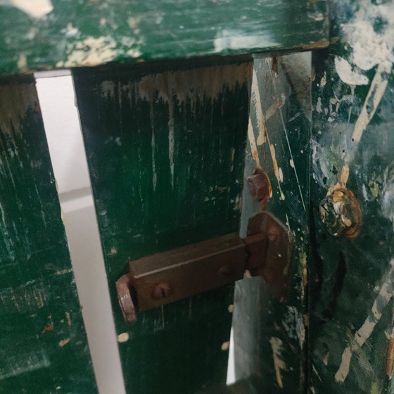 Image 1 of Decoratieve vintage schildersladder 