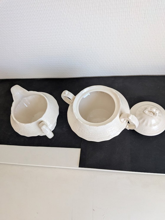 Image 1 of Servizio da tè Spode Jewel (teiera, lattiera, zuccheriera)